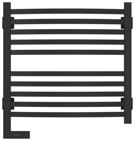 Полотенцесушитель Электрический Cунержа Аркус 2.0 Левый (500x500) Матовый черный 31-5604-5050