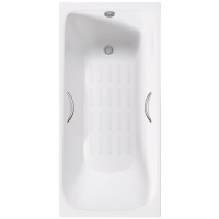 Ванна чугунная (100х70) Delice Continental PLUS DLR230642R-AS с отверстиями под ручки Ванна чугунная (100х70) Delice Continental PLUS DLR230642R-AS с отверстиями под ручки
