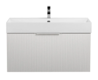 Тумба под раковину Cezares PREMIUM 55441 Plisse Bianco opaco