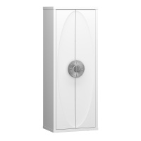 Пенал Opadiris Ибица, подвесной, цвет белый/хром, 00-00007284