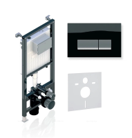 Инсталляция Koller Pool Alcora ST 1200+ INTEGRO Black Glass