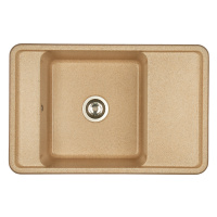 Кухонная мойка Aquaton Беллис 78 1A725032BS220 песочный
