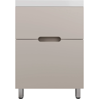 Тумба напольная без раковины 60 см Style Line Матис ЛС-00002431 кремовый матовый