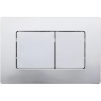 Кнопка смыва Veconi FLUSH FLV8-CM хром матовый