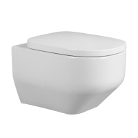 Унитаз ABBER Rechteck AC1218 подвесной белый, безободковый, смыв торнадо