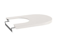 Крышка для биде Roca Inspira Round Supralit, Soft Close, бежевый 80652265B Крышка для биде Roca Inspira Round Supralit, Soft Close, бежевый 80652265B