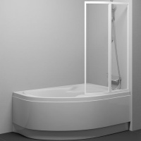 Шторка на ванну Ravak Supernova VSK2 Rosa 170 R 76PB0100Z1