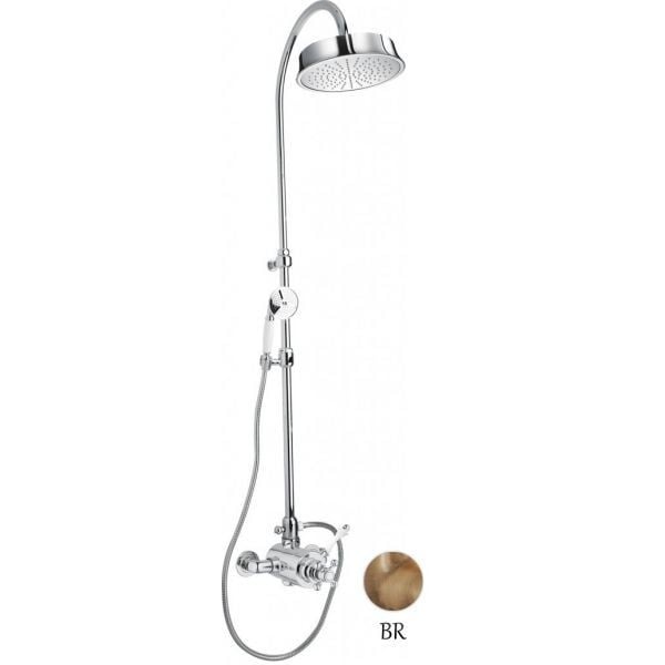 Душевая колонна с термостатическим смесителем Cezares Margot MARGOT-CD-T-02-Bi