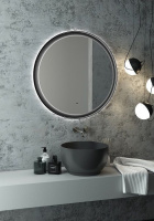 Зеркало с подсветкой Art&Max Napoli AM-Nap-800-DS-F