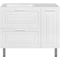 Тумба под раковину подвесная Style Line Альба 90 ЛС-000010052 белый