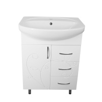 Тумба под раковину напольная  Style Line Эко фьюжн ЛС-00002285 белый