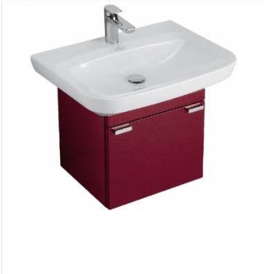 Тумба под умывальник Villeroy&Boch SENTIQUE PEARLWOOD/хром A25110DN