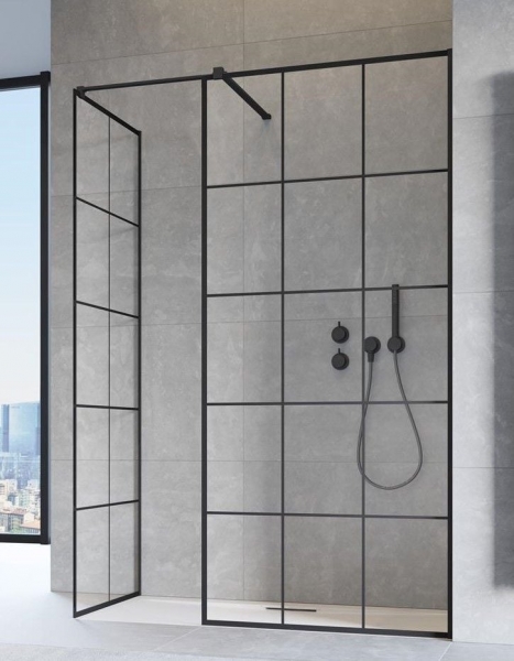 Душевая перегородка RADAWAY Modo New Black II Factory 389065-54-55