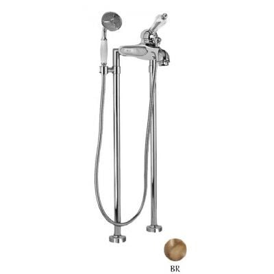 Напольный смеситель для ванны с ручным душем Cezares Vintage VINTAGE-VDPM-02-Sw