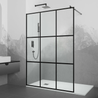 Душевая перегородка 120 см RGW WA-111 B Walk In 411011112-84 прозрачное