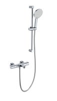 Смеситель для ванны с душевым гарнитуром и термостатом WONZON & WOGHAND, хром WW-C2018-A-CR