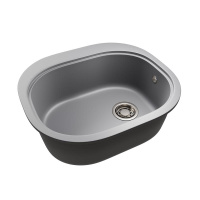 Кухонная мойка (57х50) EMAR EMQ-1570.C Алмаз