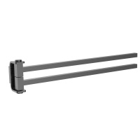 Полотенцедержатель поворотный WONZON & WOGHAND LOTTE, темный графит WW-8331-BGM