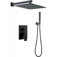 Душевая система Berges Wasserhaus Ventas 2S Black 073002