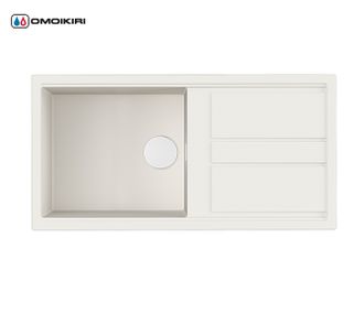 Мойка для кухни Omoikiri Kitagawa 100 WH 4993787