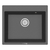 Мойка кухонная Point Бинга 60 PN3003GR, графит