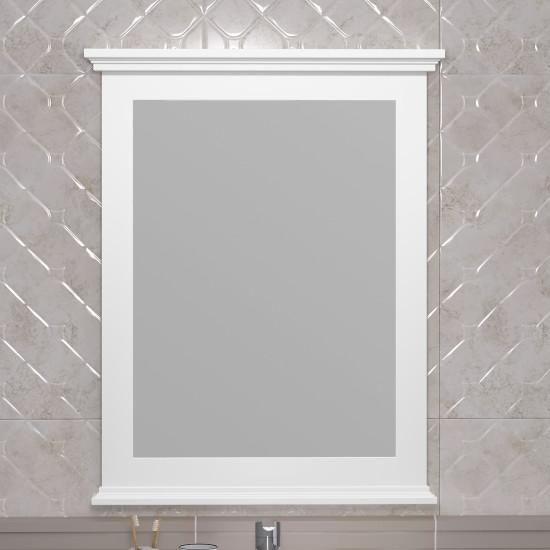 Зеркало Opadiris Палермо 60 00-00006724 белый матовый