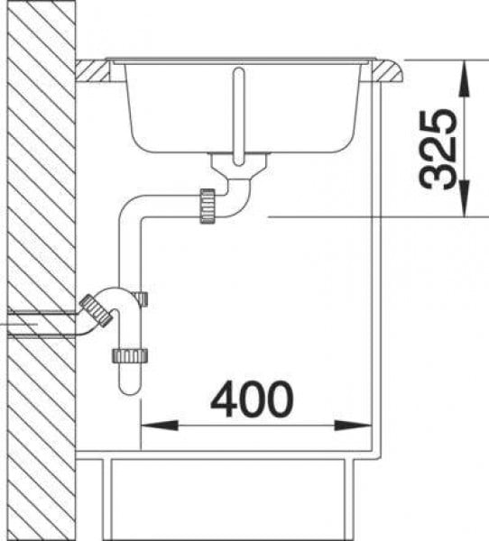 Кухонная мойка Blanco Tipo 45 S 511942