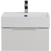 Тумба под раковину Cezares PREMIUM 55411 Plisse Bianco opaco