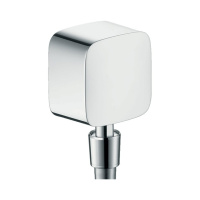 Шланговое подсоединение Hansgrohe Fixfit 27414000 хромирванный