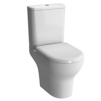 Унитаз напольный безободковый Vitra Zentrum Rim-Ex 9824B003-7207 микролифт Унитаз напольный безободковый Vitra Zentrum Rim-Ex 9824B003-7207 микролифт