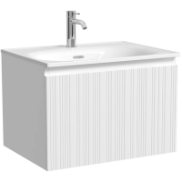 Тумба без раковины подвесная Sancos Code CD60W белый глянец