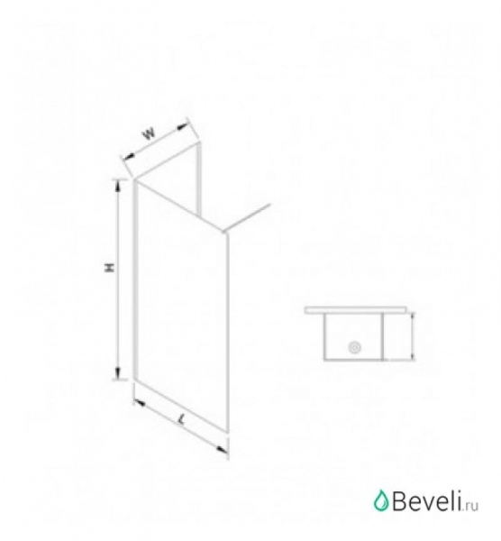 Душевое ограждение RGW WA-05 (RGW WA-02 + RGW Z-11) 04100517-51