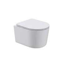 Унитаз подвесной безободковый Art&Max Bolzano AM001CHR/SC микролифт