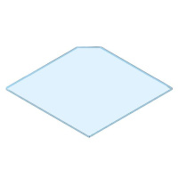 Крыша плексиглас  (120х80) Timo roof-102R Крыша плексиглас  (120х80) Timo roof-102R