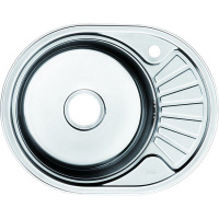 Кухонная мойка, нержавеющая сталь, полированная, Suno, IDDIS, SUN60PLi77, сталь