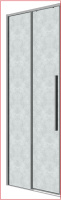 Душевая дверь (90х195) Grossman Galaxy 1/2.K33.01.90.10.02, раздвижная