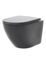 Унитаз подвесной безободковый AQUAme AQM2002MB