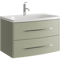 Тумба без раковины 80 см Aqwella Neringa NER0108SH шалфей зеленый матовый