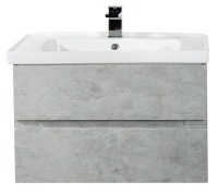 База под раковину напольная Art&max AM-Techno-900-2C-SO-LS935 Бетон лофт натуральный