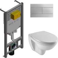 Комплект унитаза с инсталляцией Jacob Delafon Patio E21739RU-00