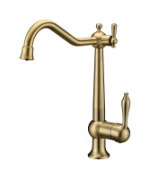 Смеситель для кухни с подключением к фильтру  Paulmark  Retro Re213226-BR