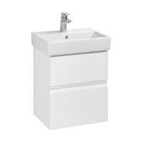 Тумба под раковину Roca Oleta 50 белый матовый, 2 ящика, A857638501