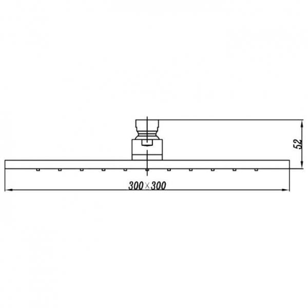 Верхний душ Cezares Articoli Vari CZR-C-SP2-01