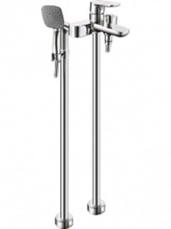 Смеситель напольный с ручным душем Cezares Grace GRACE-C-VDP-01