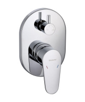 Смеситель для ванны встроенный Bravat Eler FB848238CP-3-RUS Смеситель для ванны встроенный Bravat Eler FB848238CP-3-RUS