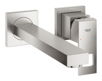 Смеситель для раковины встраиваемый Grohe Eurocube 23447 DC0 (23447DC0) суперсталь