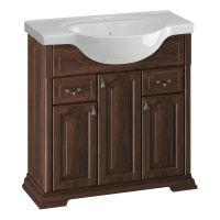 Тумба под раковину Opadiris Риспекто 85 00-00006705 орех антикварный (без раковины)