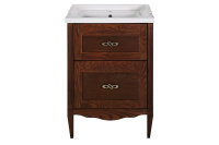 Тумба под раковину ASB-Woodline   Римини Nuovo 60 10183 (коричневый)