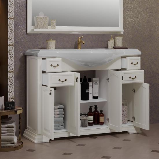 Тумба под раковину Opadiris Риспекто 100 Z0000006705 слоновая кость (без раковины)