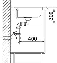 Кухонная мойка Blanco Tipo 45 S Mini 516611